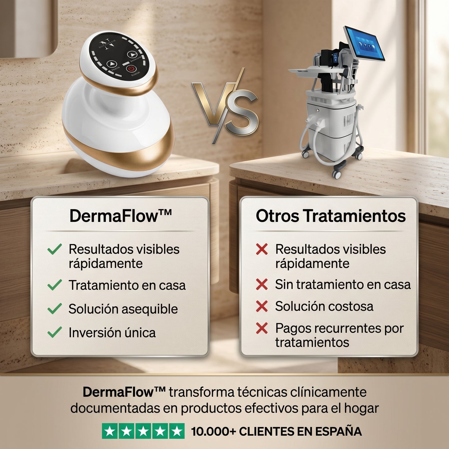 DERMAFLOW™ - Masajeador Corporal Anticelulitis