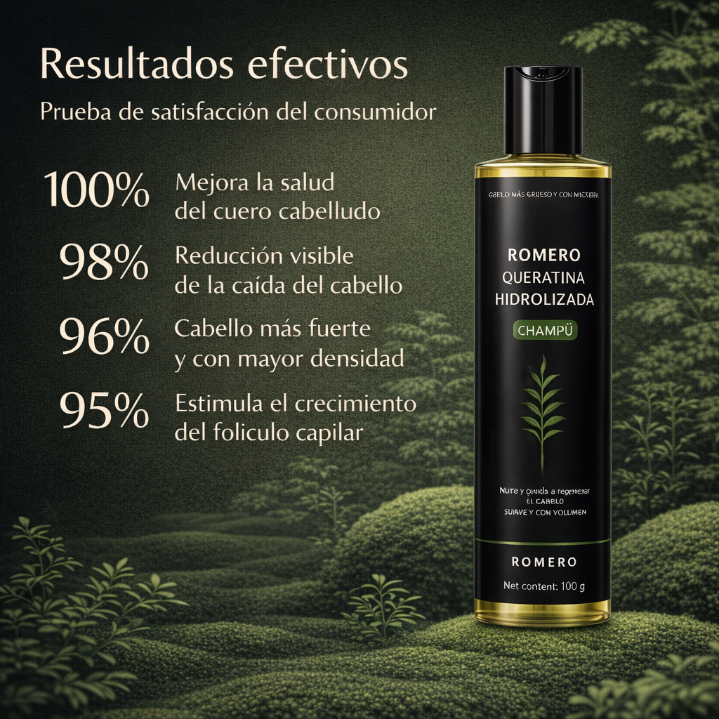 Champú Dexvon™ para el Crecimiento del Cabello